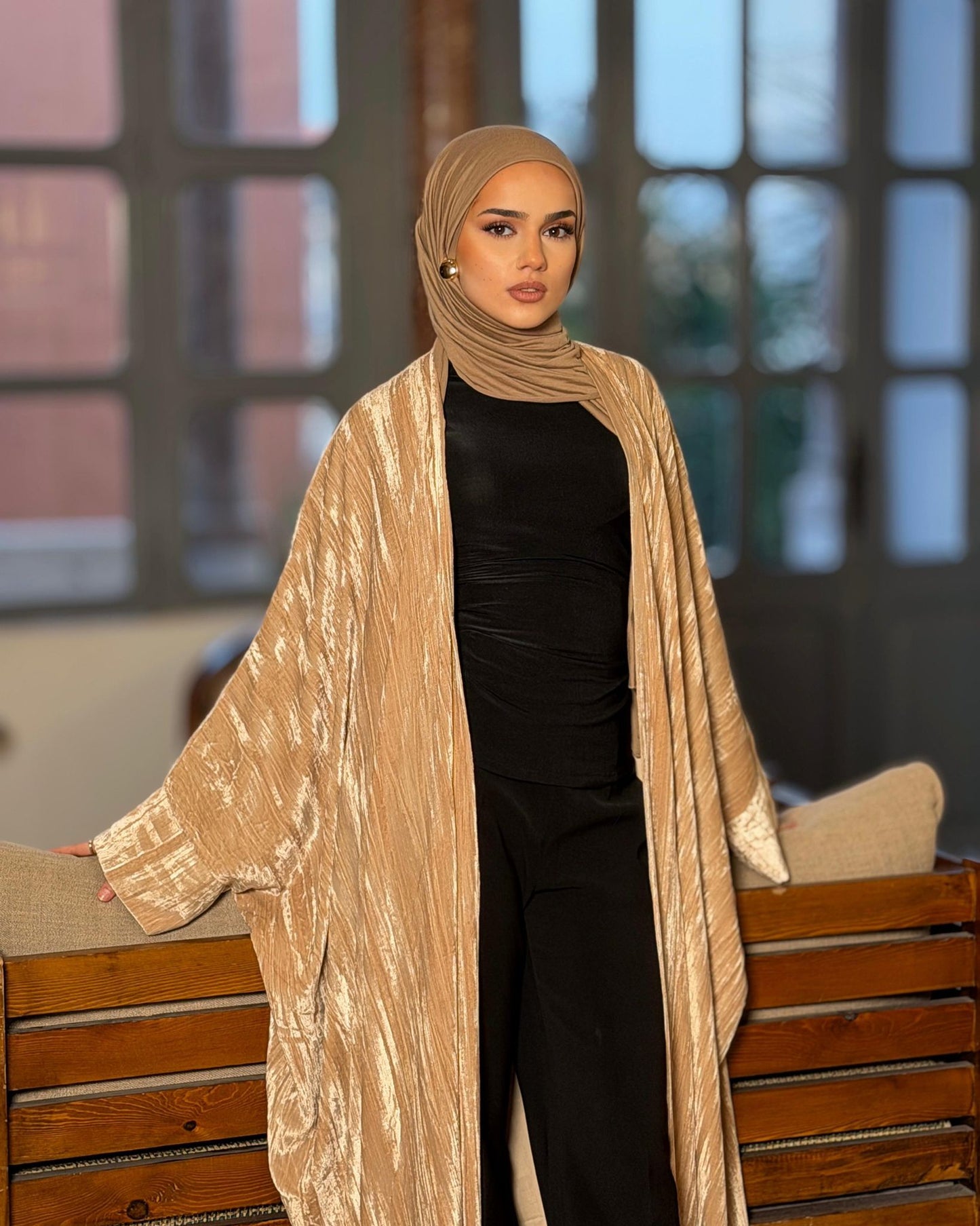 Velvet Edit - Soft beige